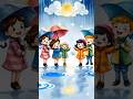 Rain, Rain, Go Away Nursery Rhyme With Lyrics - Cartoon Animation Rhymes & Songs for Children