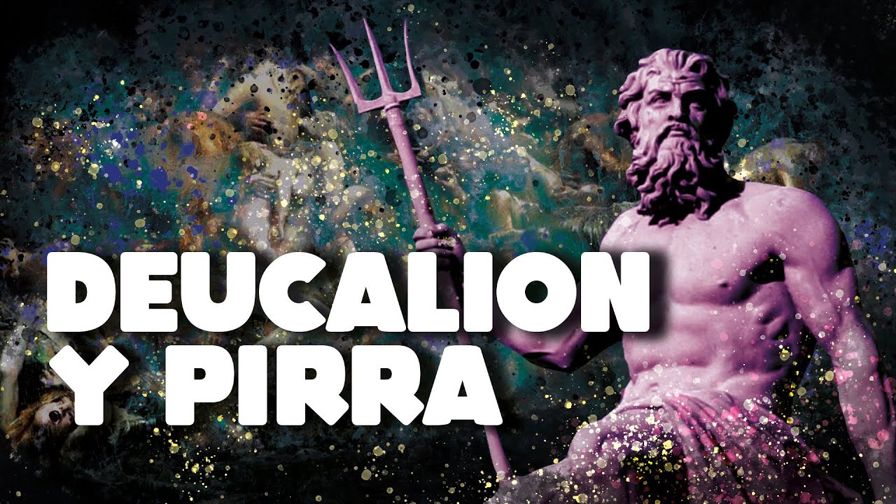 El Mito de DEUCALIÓN y PIRRA - El Diluvio Universal - Mitología Griega