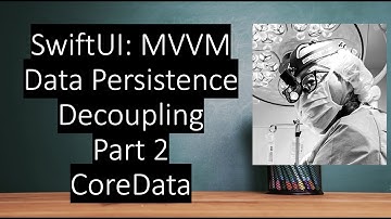 SwiftUI: MVVM Data Persistence Clean Code Using Dependency Injection (CoreData) Part 2
