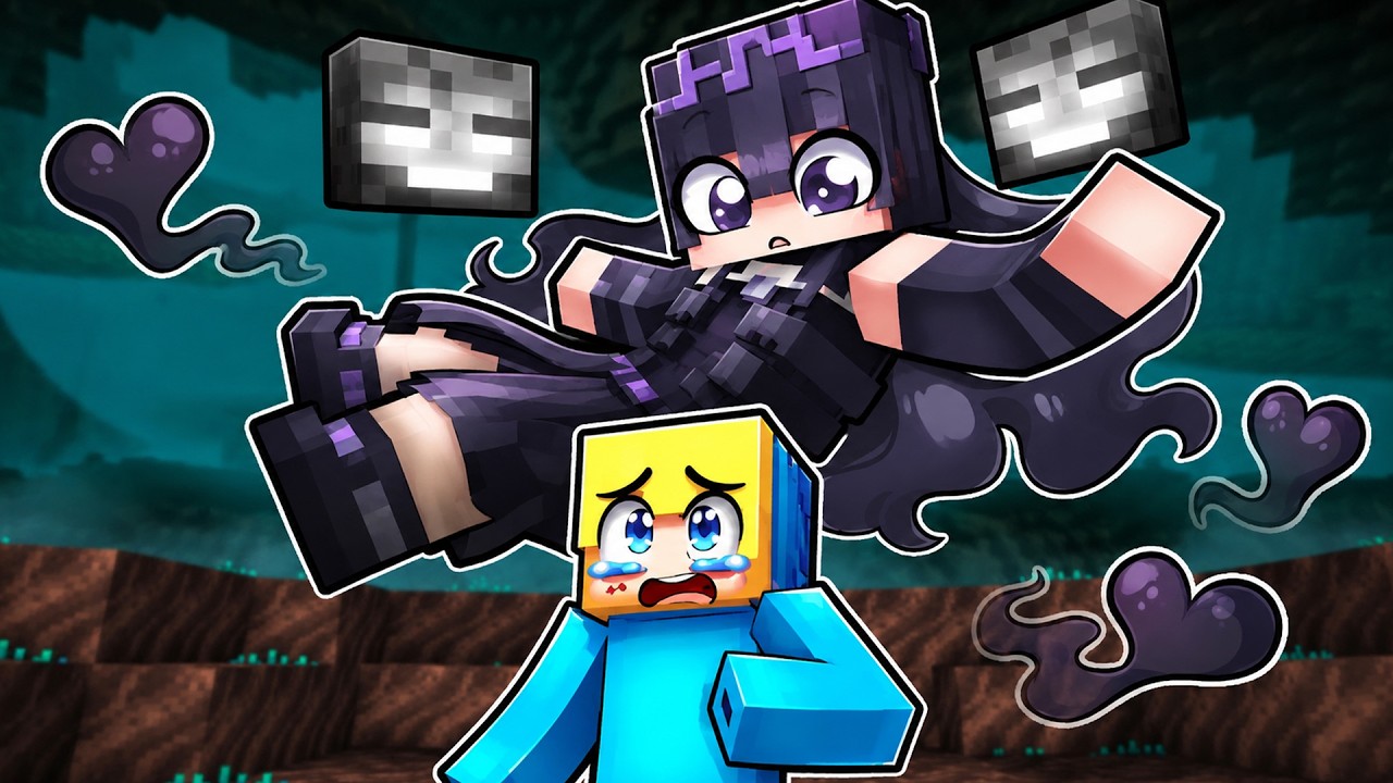 WITHER MÄDCHEN hat einen CRUSH auf Ukri in Minecraft!