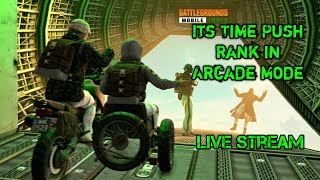 Its Time To Push Rank In Arcade Mode|BGMI|Live Stream