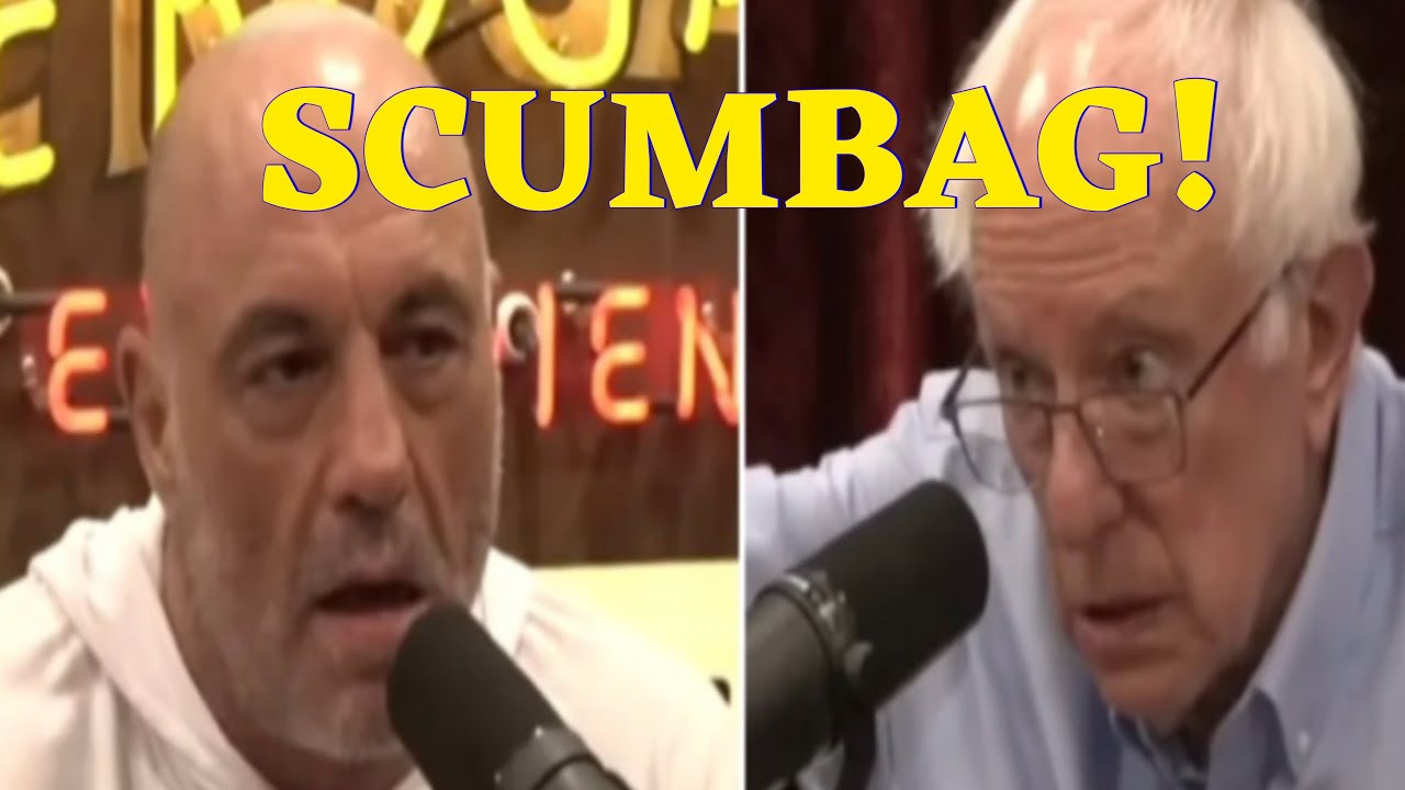 Watch Rogan Realize In Real Time Bernie Sanders Is A Scumbag!