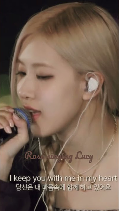 Rosé x Onew covered “Lucy”