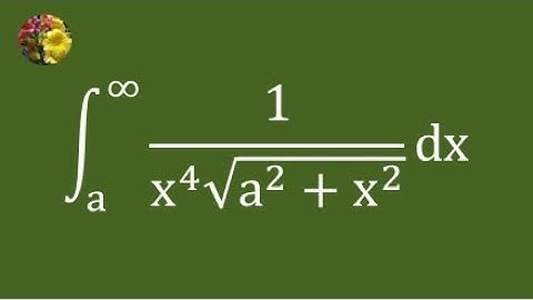 Evaluating the improper integral using algebraic manipulation