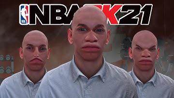 nba 2k21 but I have a bald head...