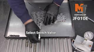 Ремонт гидроблока JF010E - Select Switch Valve