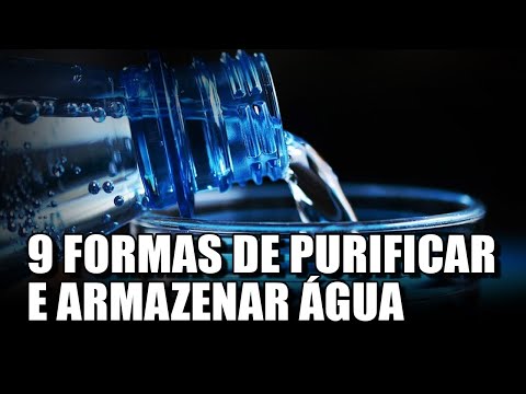 Vídeo: Você deve armazenar água da torneira?