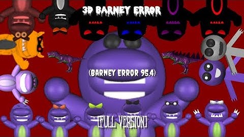 3D Barney Error (Barney Error 95.4) [Full Version]