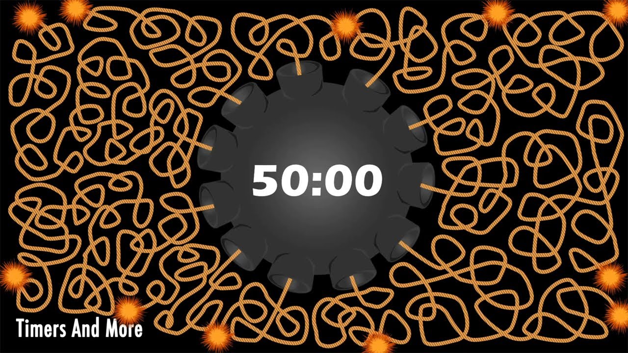 50 Minute Timer Bomb | 💣 Giant Explosion 💥 - YouTube