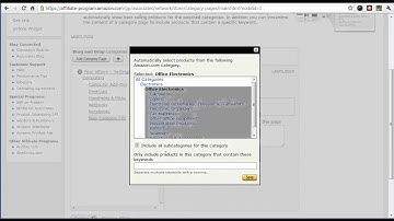 How to create and embed an Amazon aStore.