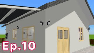 Ep10.ออกแบบบ้านใน Home design 3D (ไฟนอกบ้าน) #homedesign3d #home3d #ออกแบบบ้าน #แอพออกแบบบ้าน