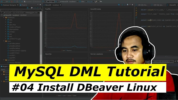 Tutorial MySQL /  MariaDB #04 | INSTALL DBEAVER DI LINUX