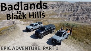 3,000 Miles of 'OVERLAND' Adventure!   Part One  South Dakota