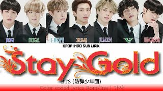 BTS - Stay Gold [INDO SUB] Lirik Terjemahan Indonesia