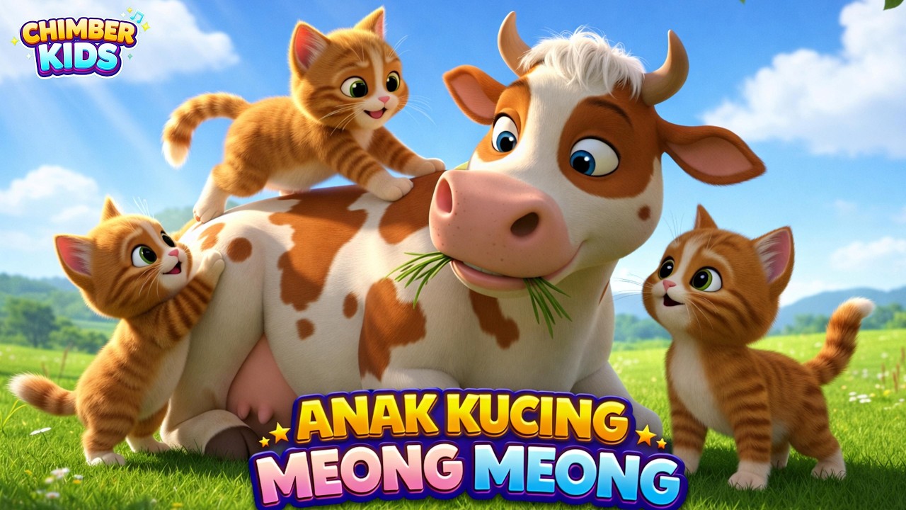 Lagu Anak Kucing Meong Meong 🐱 | Lagu Anak Indonesia Populer | Lagu Balita