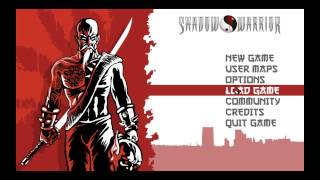 Shadow Warrior   1   main menu