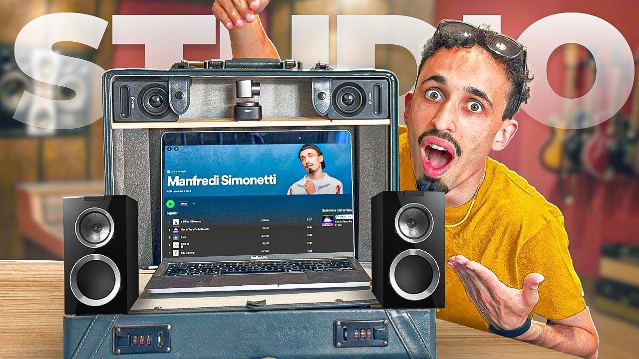 HO COSTRUITO UNO STUDIO MUSICALE PORTATILE - OBSBOT Tiny 2 4K Webcam