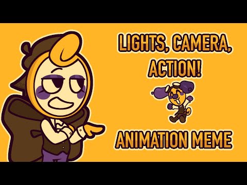 LIGHTS, CAMERA, ACTION! • Animation Meme • Tower of Souls!Glisten + Looey [Dandy's World AU]