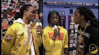 Migos On Working With Kanye West,  Supporting Bernie Sanders