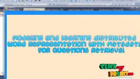 Modeling and Learning Distributed Word Representation