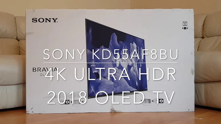 SONY BRAVIA KD55AF88 (OLED TV) - Unboxing & First Impressions