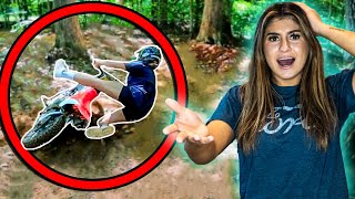 Pit Bike Riding GONE WRONG *Crash*