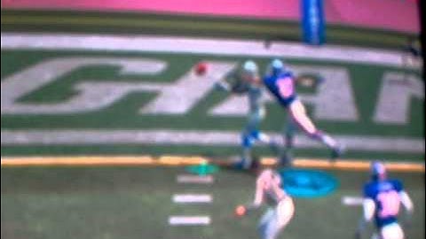 NFL 2k5 cool interception