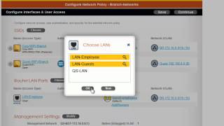 6. Managing Aerohive Routers - Configure LAN ports on branch routers for guest access