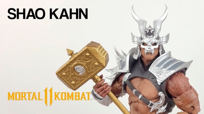  McFarlane Toys Mortal Kombat Shao Kahn (Platinum Kahn