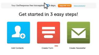 Affiliate Rex 1a Create Getresponse Account and Configure API