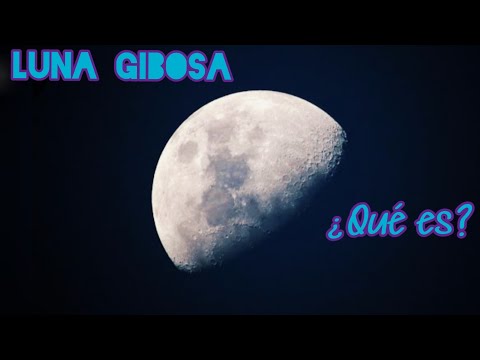 Vídeo: Com és una lluna gibosa?