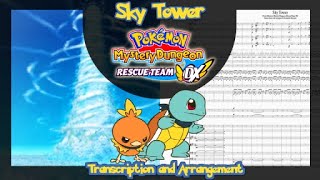 Sky Tower - Pokemon Mystery Dungeon: Rescue Team DX - Transcription and Arrangement.
Sheet Music Below
| | | |
v v v v
Enjoy!
Person who help me design my thumbnail template: https://www.youtube.com/channel/UCIgv_3jp631QGe9usNne1fg
Thumbnail Artist: Shiver, from the pokemon mystery dungeon discord. His website is: https://shv.carrd.co/
Twitter: https://twitter.com/DesertComposer
Sheet Music: https://drive.google.com/file/d/1CChCzA7hFC0yI3App3phIIUHSBA8MkuW/view?usp=sharing
tags to help others find the transcription: sheet music, pokemon mystery dungeon rescue team dx, sky tower, orchestra, transcription. Sky Tower - Pokemon Mystery Dungeon: Rescue Team DX - Transcription and Arrangement.