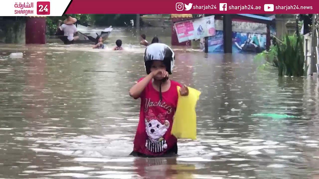 Floods force thousands from homes in Myanmar - YouTube