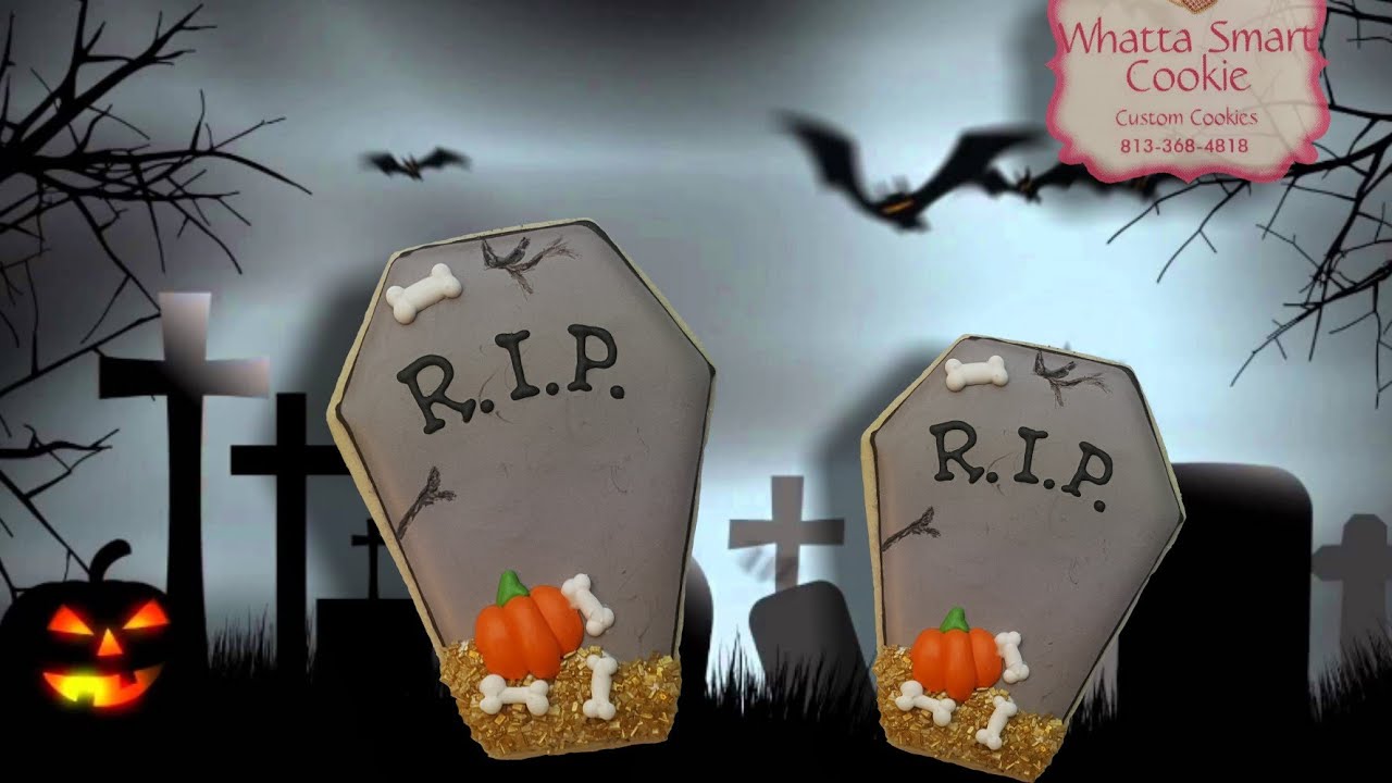 R.I.P. Coffin sugar cookie (How to)