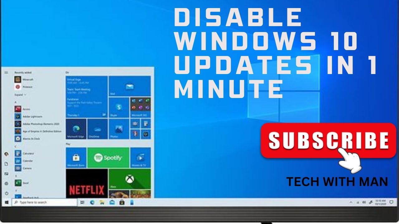 How to Disable/Enable Windows Updates in Windows 10/11 - YouTube