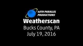 Weatherscan Bensalem, PA - 7/19/16 - 3:15pm