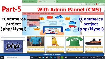 E-Commerce website in PHP in urdu/hindi | Admin panel | Segmentation in URL- PART 5