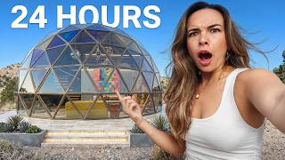 I Lived in a GLASS BUBBLE for 24 Hours Information