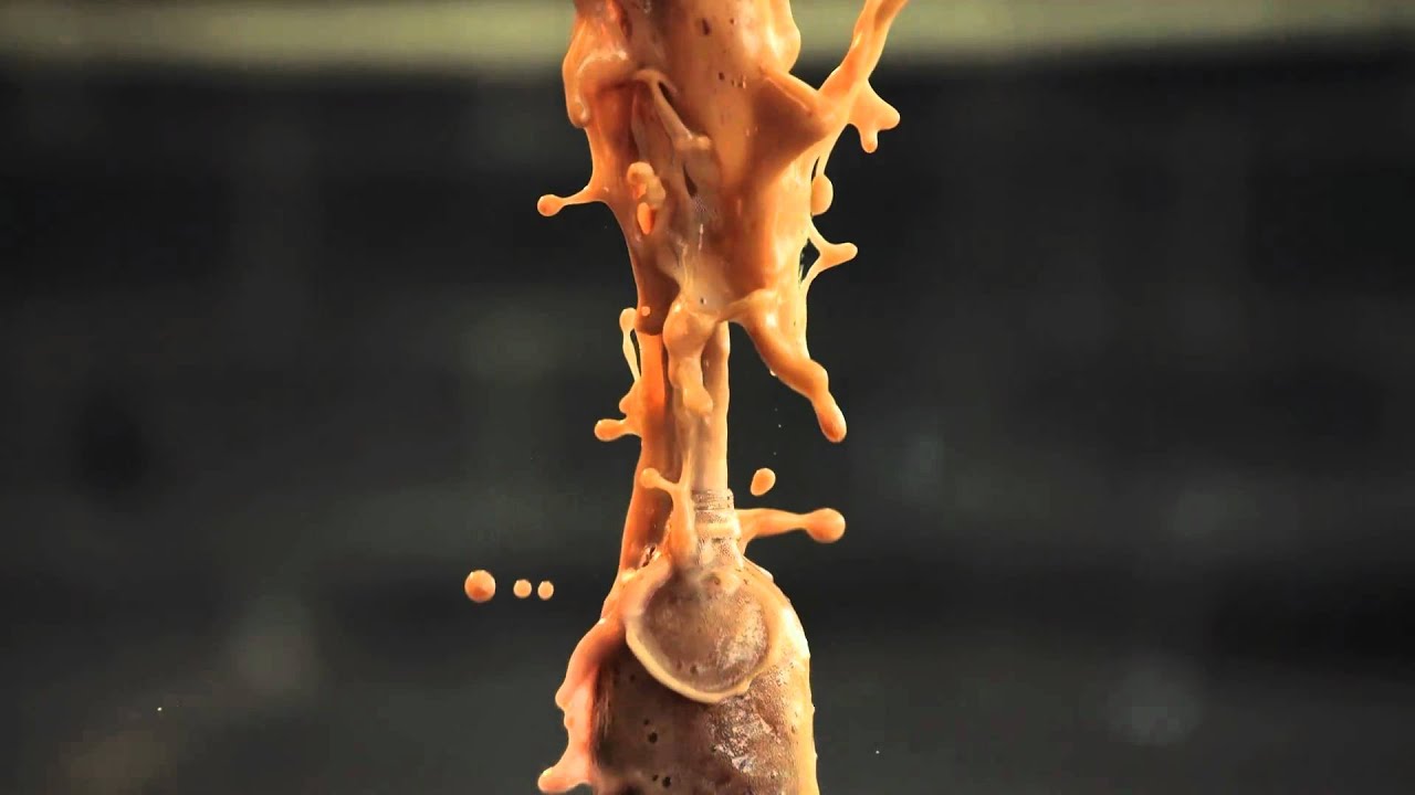 Slow motion soda explosion SprintCam v3. Best QUALITY - YouTube