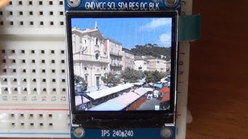 Slideshow via serial interface on Arduino and ST7789 IPS display