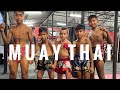 Тренировка по муай тай. Phuket Fight Club. Pre opening