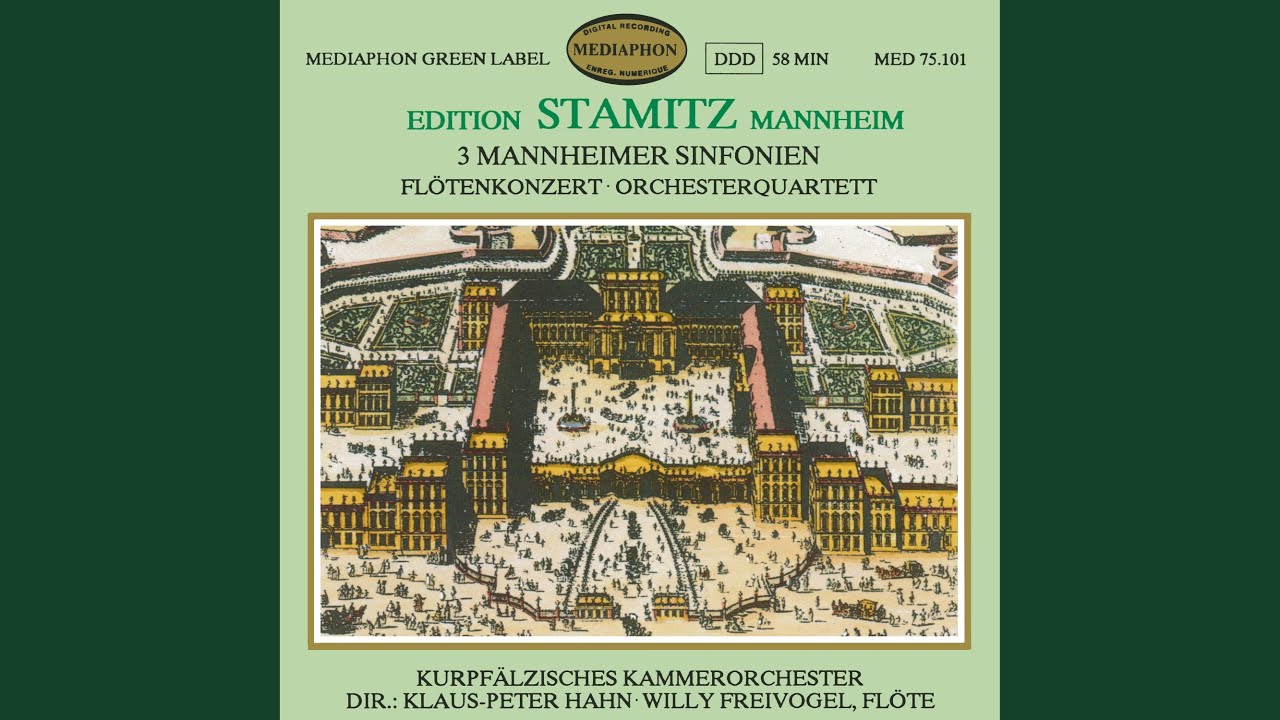 Смотреть «Orchestral Quartet in C Major, Op. 14, No. 1: III. Poco presto» на YouTube
