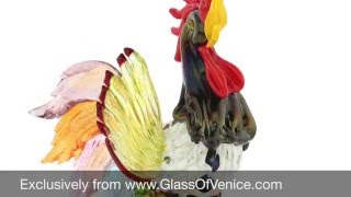 Murano Glass Rooster | www.GlassOfVenice.com