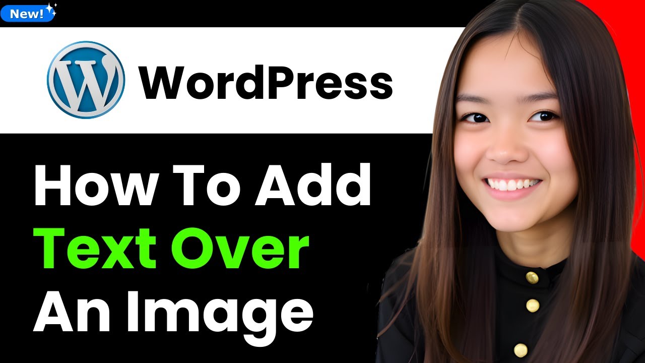 How to Add Text Over an Image in Wordpress 2026 (Step By Step) - YouTube