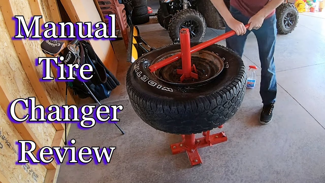 How to Use a Portable Manual Tire Changer and Review - YouTube