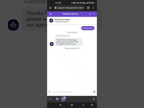 Hyperverse (hyperfund) system error  problem solved. Hyperverse login किन हुँदैन। #hyperverse