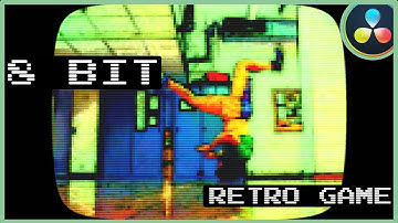 How To Make 8-Bit Retro Game look | DaVinci Resolve 17 | Pixel Art