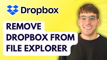 How to Remove Dropbox from File Explorer [2025 Guide]
