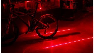 Bicycle Laser Strobe Taillight 5 LED  Lampu LED Sepeda SL 116