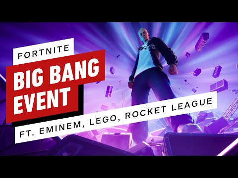 Fortnite: Full Big Bang Event Gameplay (ft. Eminem)